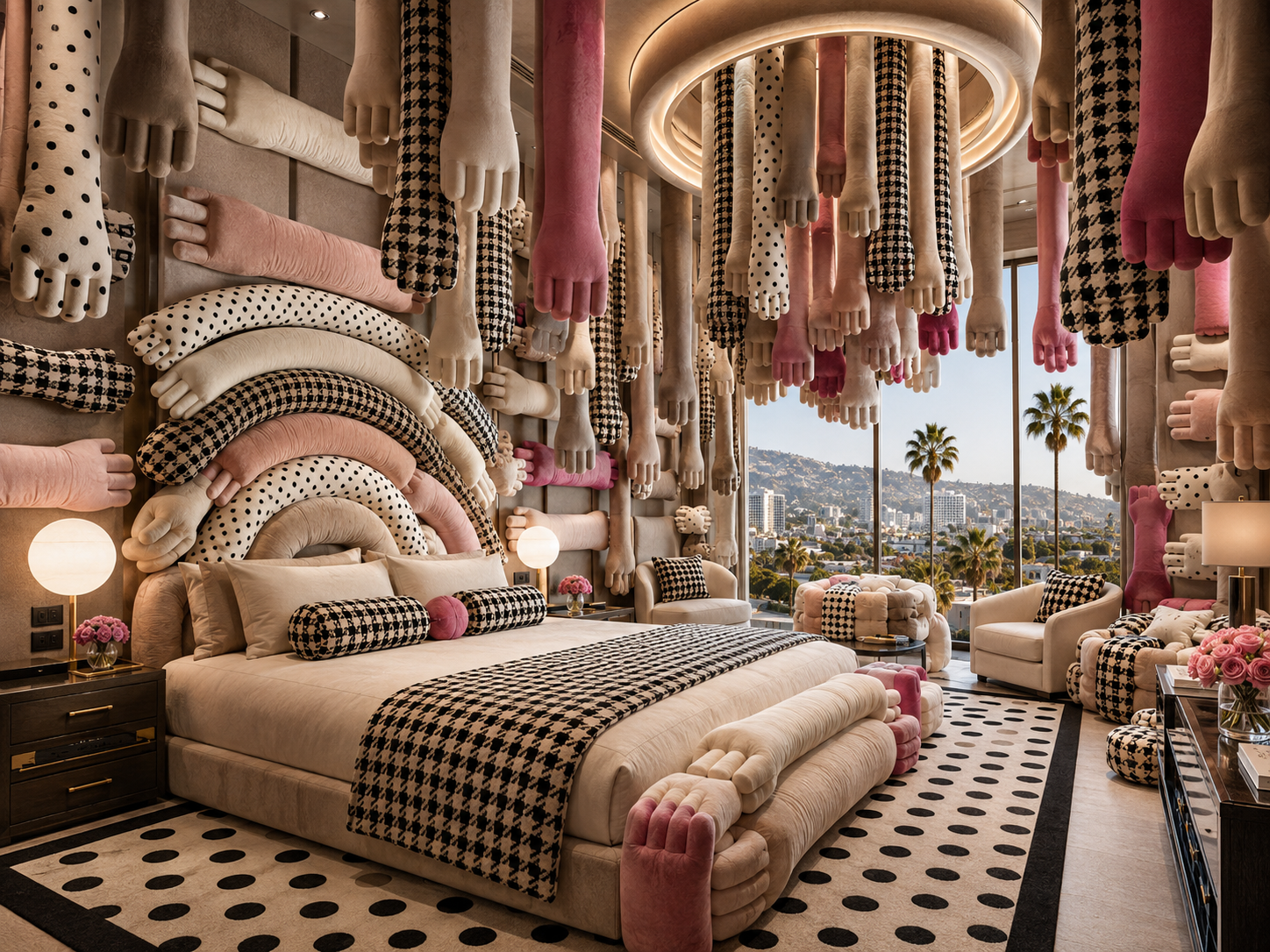 Luxury BIG HUG hotel room concept