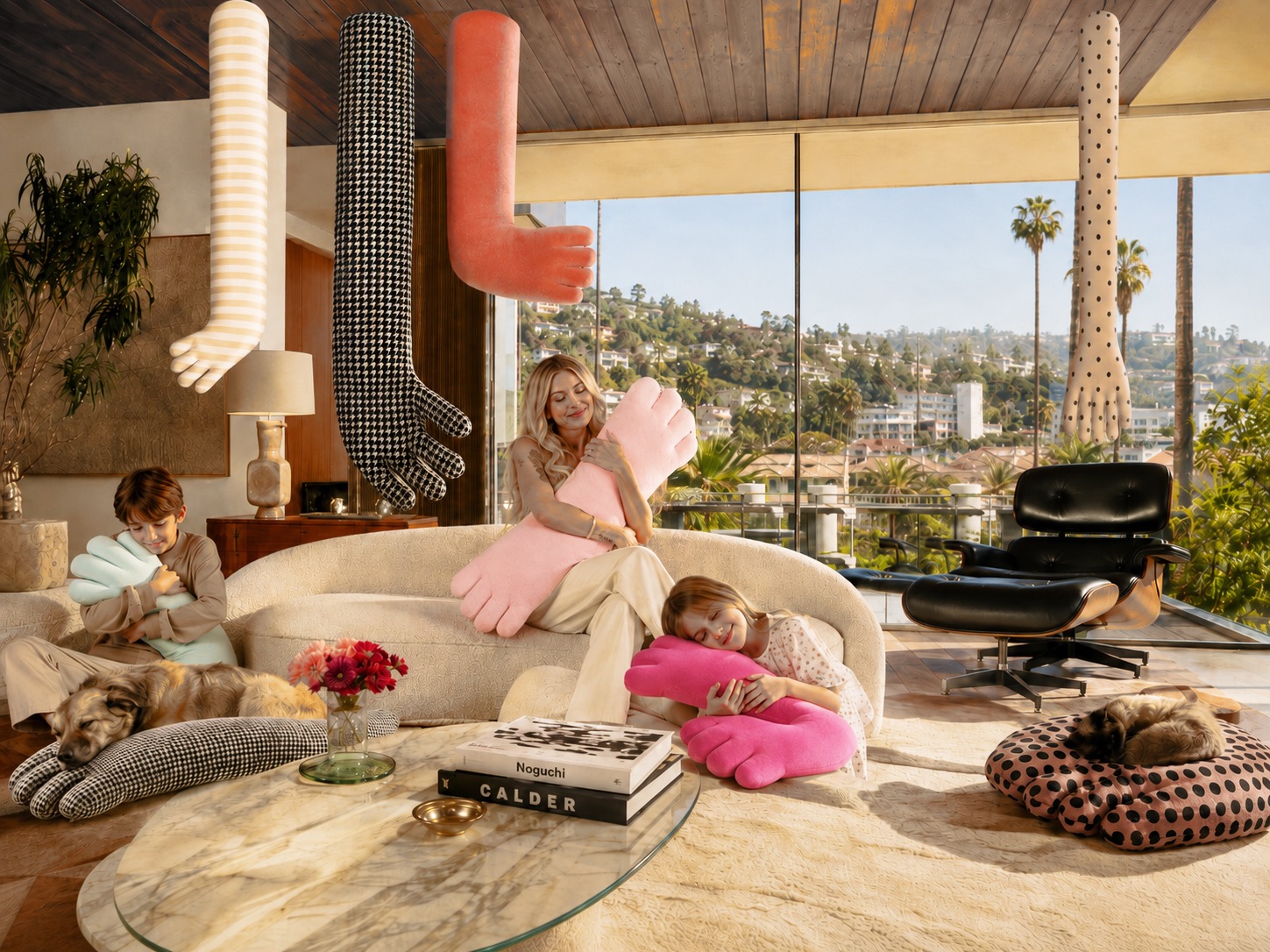 BIG HUG concept for a private family interior
