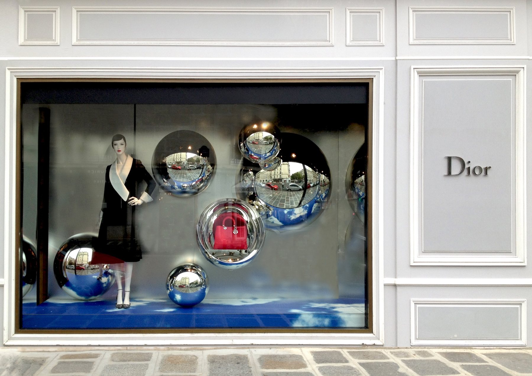 Dior window display