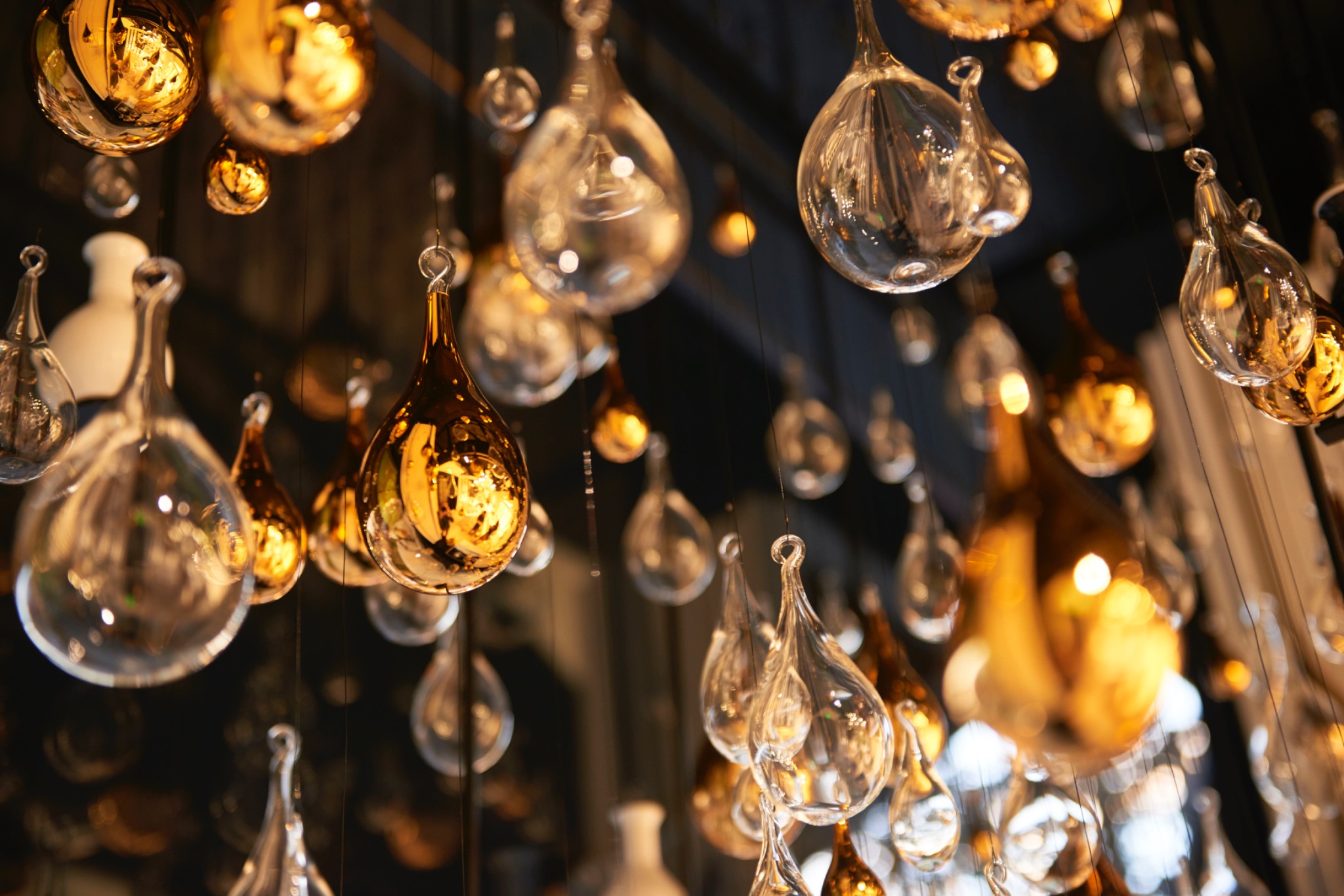The Harmonist suspended glass installation