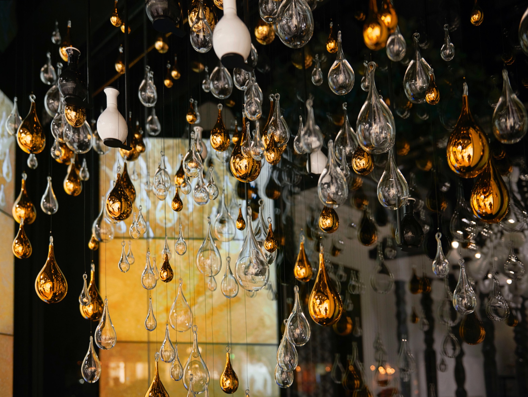 The Harmonist installation in the boutique
