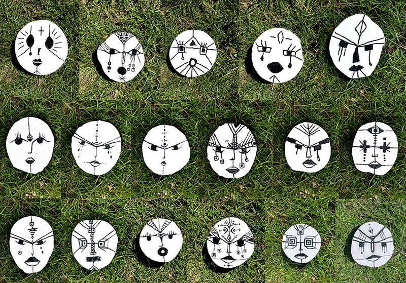 Series of NOUS SOMMES VOUS faces